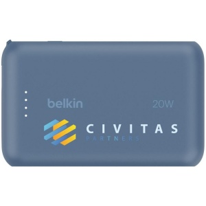 Powerbank 10 000 mAh avec câble intégré, de la marque Belkin 10