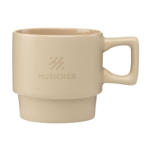 Mug élégant et empilable fabriqué en céramique de haute qualité