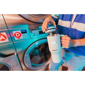 Grand gobelet de la marque Kambukka® en acier inoxydable 18/8 isolé sous vide 10