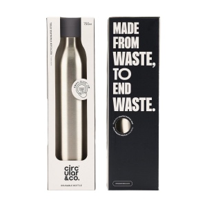 Gourde/thermos réutilisable à double paroi de Circular&amp;Co 9