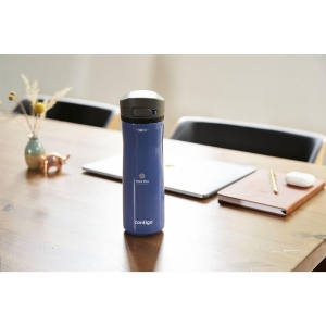 Bouteille d'eau Contigo® en acier inoxydable à double paroi et isolée sous vide avec technologie AUTOPOP™ 9