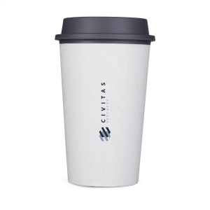 Tasse à café réutilisable à double paroi, en forme de cicuit, avec couvercle, de Circular&amp;Co 3