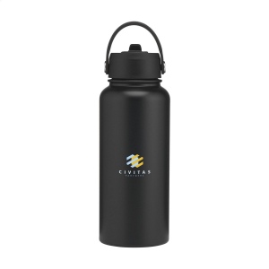 Bouteille d'eau/bouteille isotherme robuste à double paroi et étanche en acier inoxydable recyclé 5