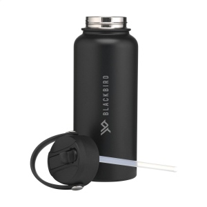 Bouteille d'eau/bouteille isotherme robuste à double paroi et étanche en acier inoxydable recyclé 8