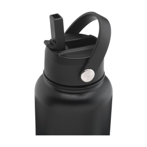 Bouteille d'eau/bouteille isotherme robuste à double paroi et étanche en acier inoxydable recyclé 11
