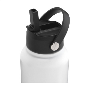 Bouteille d'eau/bouteille isotherme robuste à double paroi et étanche en acier inoxydable recyclé 13