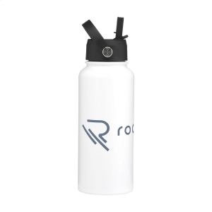 Bouteille d'eau/bouteille isotherme robuste à double paroi et étanche en acier inoxydable recyclé 4