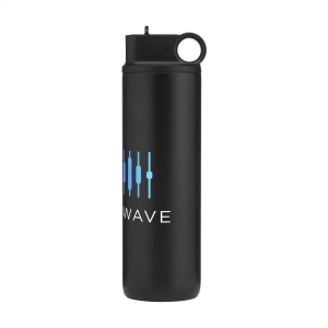 Bouteille d'eau/bouteille isotherme à double paroi et étanche en acier inoxydable recyclé 5