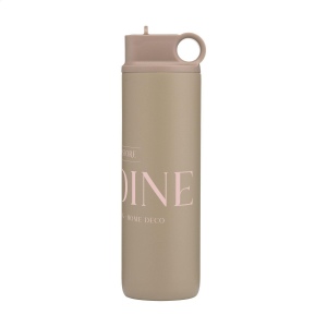 Bouteille d'eau/bouteille isotherme à double paroi et étanche en acier inoxydable recyclé 7