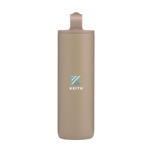 Bouteille d'eau/bouteille isotherme à double paroi et étanche en acier inoxydable recyclé 13
