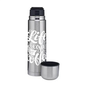 Bouteille thermo à double paroi en acier inoxydable recyclé et isolé sous vide 4