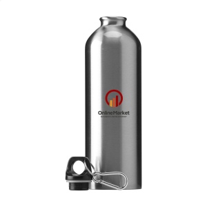Bouteille d'eau sportive à paroi simple en acier inoxydable recyclé 15