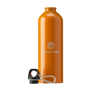 Bouteille d'eau sportive à paroi simple en acier inoxydable recyclé 17