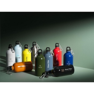 Bouteille d'eau sportive à paroi simple en acier inoxydable recyclé 32
