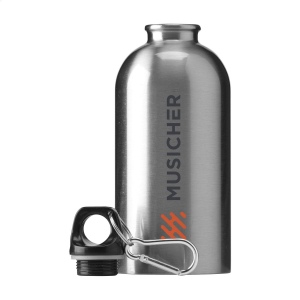 Bouteille d'eau sportive à paroi simple en acier inoxydable recyclé 17
