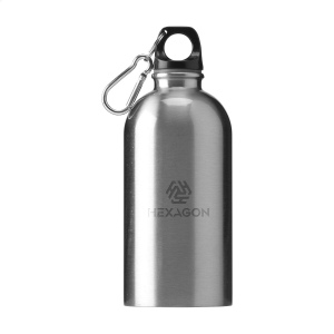 Bouteille d'eau sportive à paroi simple en acier inoxydable recyclé 7