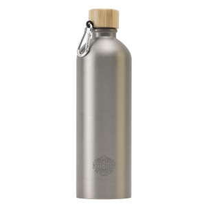 Bouteille d'eau à paroi simple en acier inoxydable recyclé 2