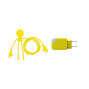 Pack Mobility - Pack composé d'un câble Mr bio Long Fast 60w d'1m20 et une prise ICE-GAN 17