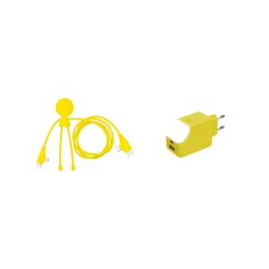Pack Mobility - Pack composé d'un câble Mr bio Long Fast 60w d'1m20 et une prise ICE-GAN 11