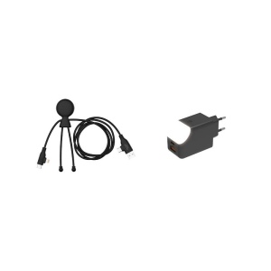Pack Mobility - Pack composé d'un câble Mr bio Long Fast 60w d'1m20 et une prise ICE-GAN 13