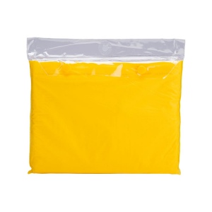 Poncho imperméable en PVC (400 gr), dans une poche. Taille unique 9