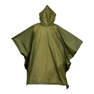 Poncho imperméable en PVC (400 gr), dans une poche. Taille unique 10