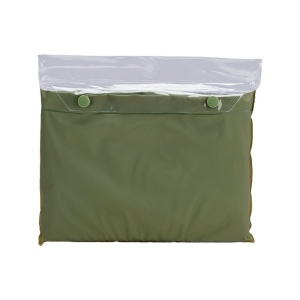 Poncho imperméable en PVC (400 gr), dans une poche. Taille unique 11