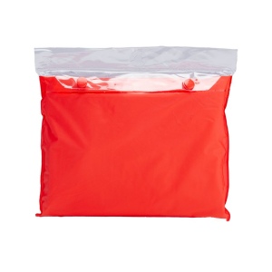 Poncho imperméable en PVC (400 gr), dans une poche. Taille unique 13