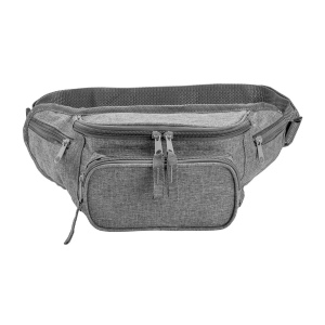 Sac banane en polyester 600D avec 5 poches et ceinture réglable avec fermeture à clip 8