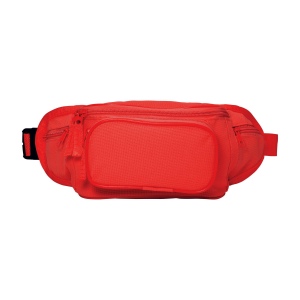 Sac banane en polyester 600D avec 5 poches et ceinture réglable avec fermeture à clip 14