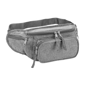 Sac banane en polyester 600D avec 5 poches et ceinture réglable avec fermeture à clip 2