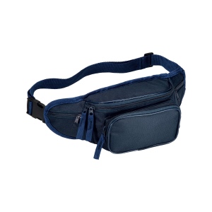 Sac banane en polyester 600D avec 5 poches et ceinture réglable avec fermeture à clip 4