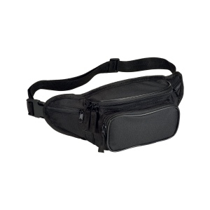 Sac banane en polyester 600D avec 5 poches et ceinture réglable avec fermeture à clip 7