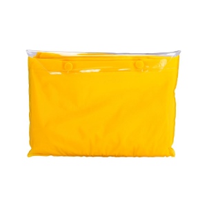 Poncho imperméable en PVC gauffré (260 gr), dans une poche transparente. Taille unique 9
