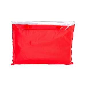Poncho imperméable en PVC gauffré (260 gr), dans une poche transparente. Taille unique 13