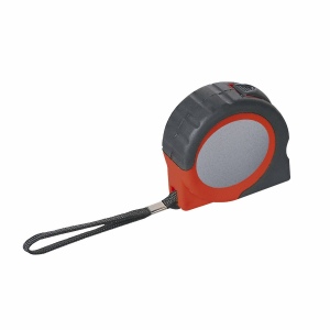 Metre flexible de 5 m, avec blocage du ruban, bobinage automatique, prise en caoutchouc 4
