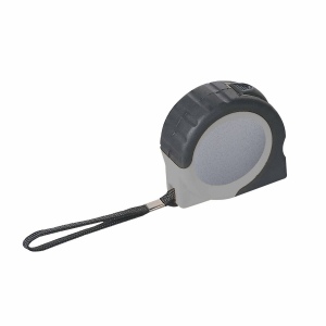 Metre flexible de 5 m, avec blocage du ruban, bobinage automatique, prise en caoutchouc 2