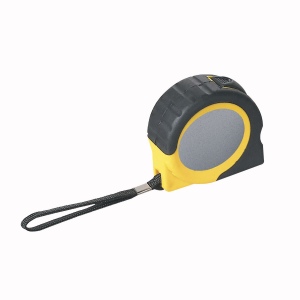 Metre flexible de 5 m, avec blocage du ruban, bobinage automatique, prise en caoutchouc 3