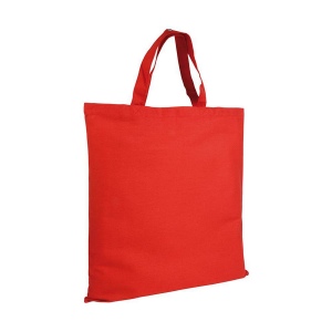Shopper en coton 135 g/m, anses courtes 18