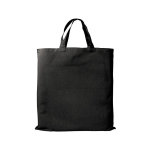 Shopper en coton 135 g/m, anses courtes 20