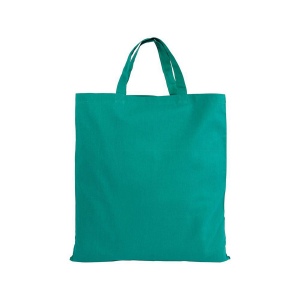 Shopper en coton 135 g/m, anses courtes 14
