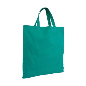 Shopper en coton 135 g/m, anses courtes 15