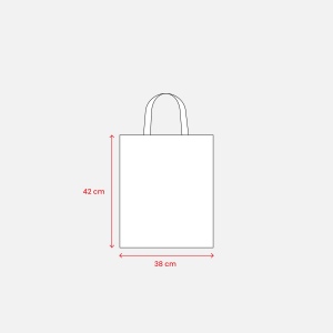 Sac shopper en coton, manches courts 5