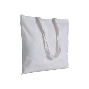 Shopper en coton 135 g/m, anses longues 17