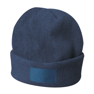 Bonnet en polaire modèle Concert avec étiquette à personnaliser