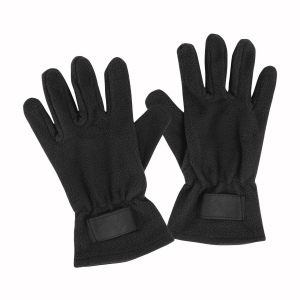 Gants homme  en polaire avec étiquette personnalisable 6