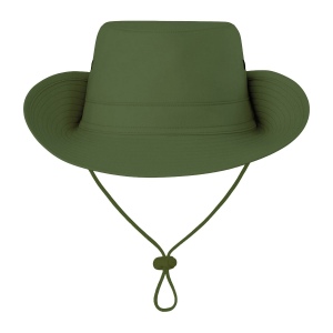 Casquette en polyester à bord large safari avec trous de ventilation, bord réglable, cordo 4