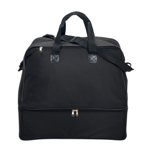 Grand sac de sport/sac de voyage en polyester 600D, avec porte-chaussures 6