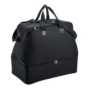 Grand sac de sport/sac de voyage en polyester 600D, avec porte-chaussures 3