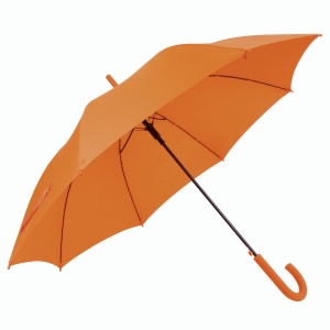 Parapluie automatique nylon-soie manche gomm  (Dia 104 cm) 5